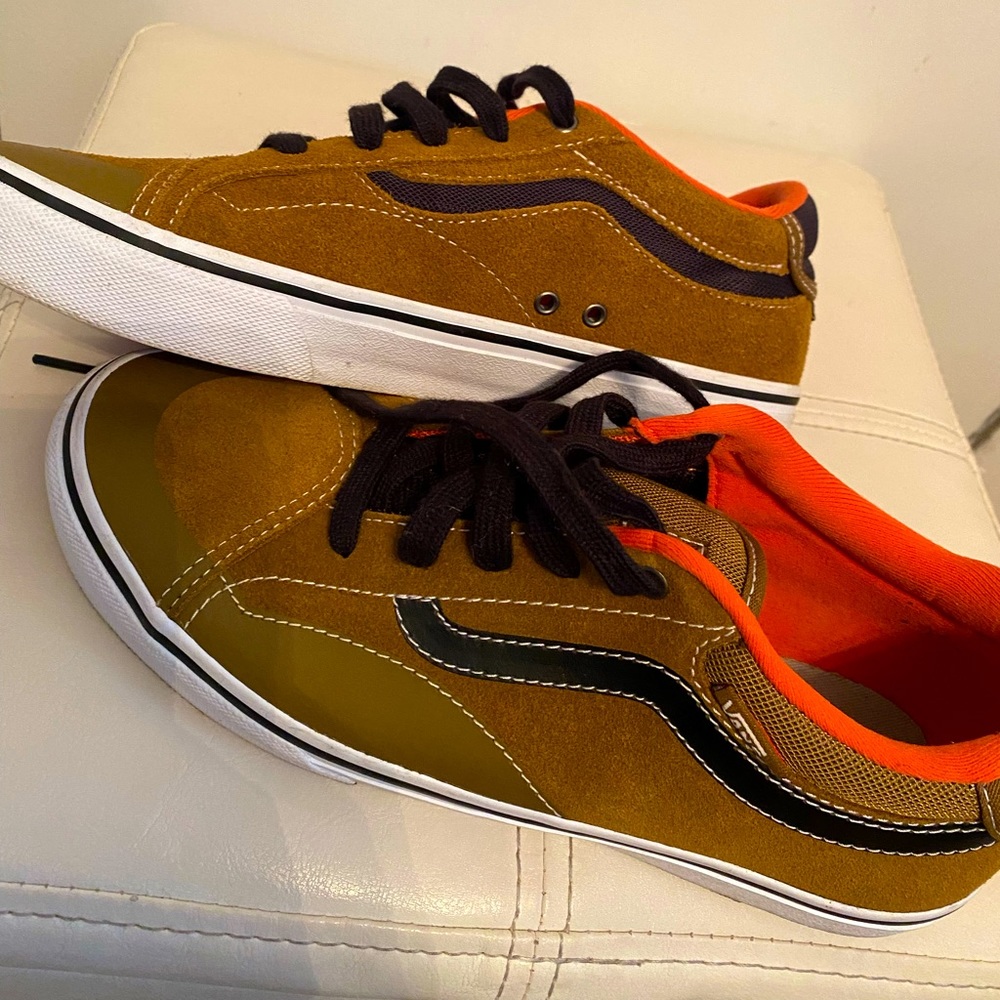 Vans x Anti Hero TNT Youth Skate Shoes Army Green